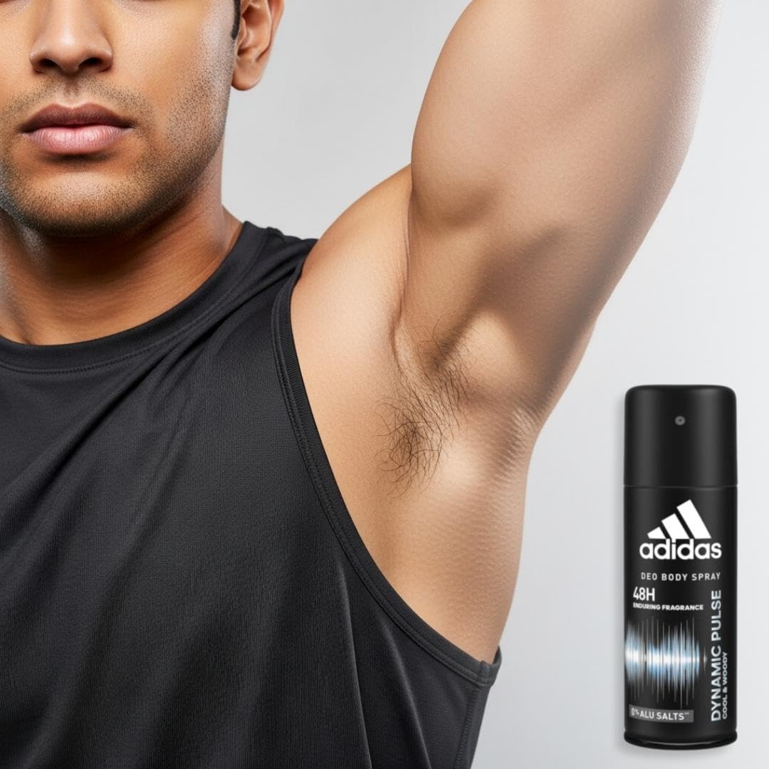 Adidas Dynamic Pulse Deodorant Body Spray For Men,150ml - Image 4
